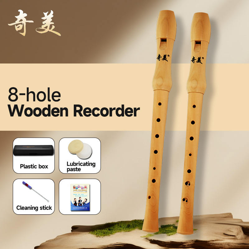 Musical Instrument German - مزمار خشبي عالي النغمة على الطراز