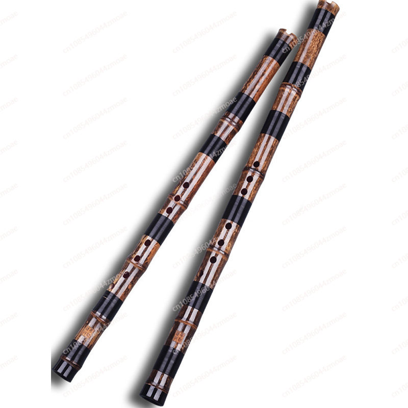 Musical Instrument You Blow Into - فلوت خيزران احترافي قصير بفتحة واحدة،
