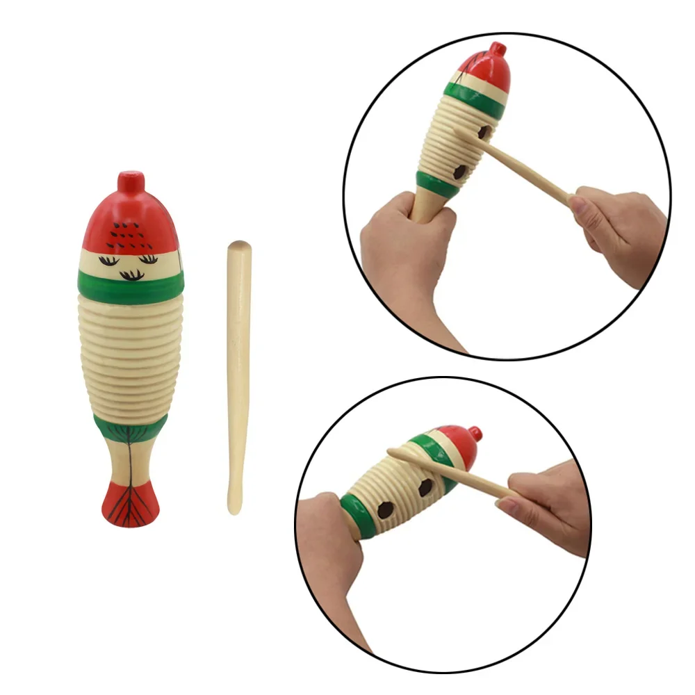 Musical Instruments Game - آلة موسيقية خشبية على شكل سمكة