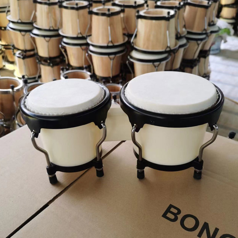 Bongo Drum Set - 4 + 5 بوصة ABS البلاستيك