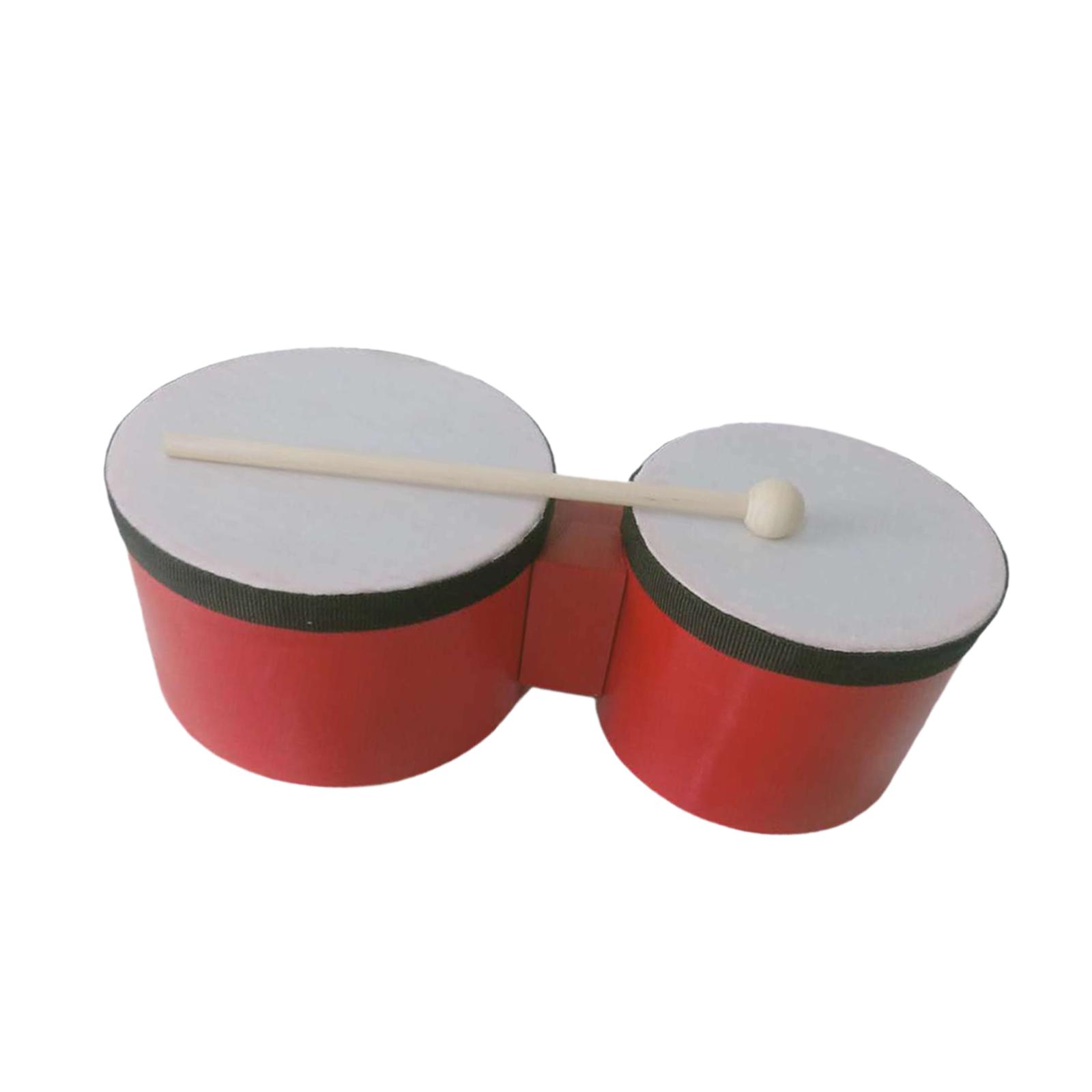 طبل بونجو خشبي للإيقاع والعزف، - مراجعة Bongo Drum Set وسعره