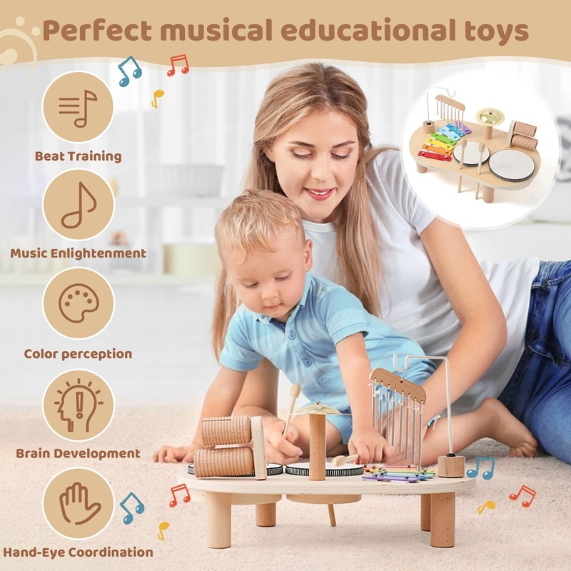 لعبة تعليمية للأطفال من ليزي ت - مراجعة Musical Instruments Game وسعره
