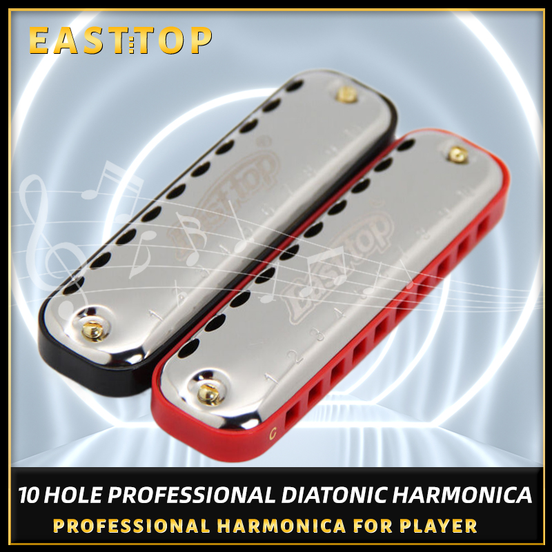 EASTTOP هارمونيكا البلوز القيث - مراجعة Musical Instrument Reed وسعره
