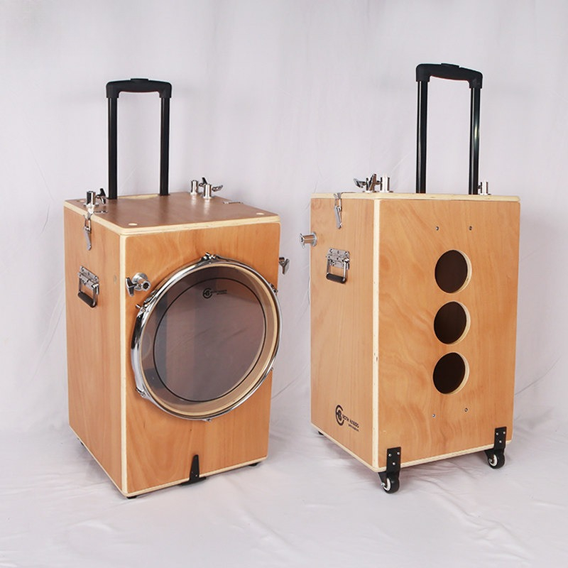 طبلة كاجون محمولة للسفر بدون ت - مراجعة Cajon Musical Instrument وسعره