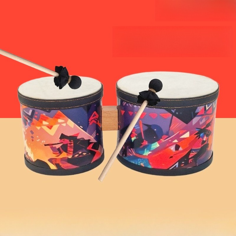 الأطفال بونغو مجموعة طبلة المه - مراجعة Bongo Drum Set وسعره
