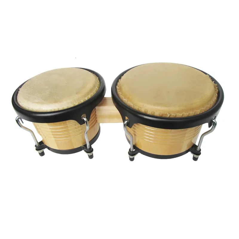 طقم طبول كونغا مقاس 10-11 بوصة - مراجعة Bongo Drum Set وسعره
