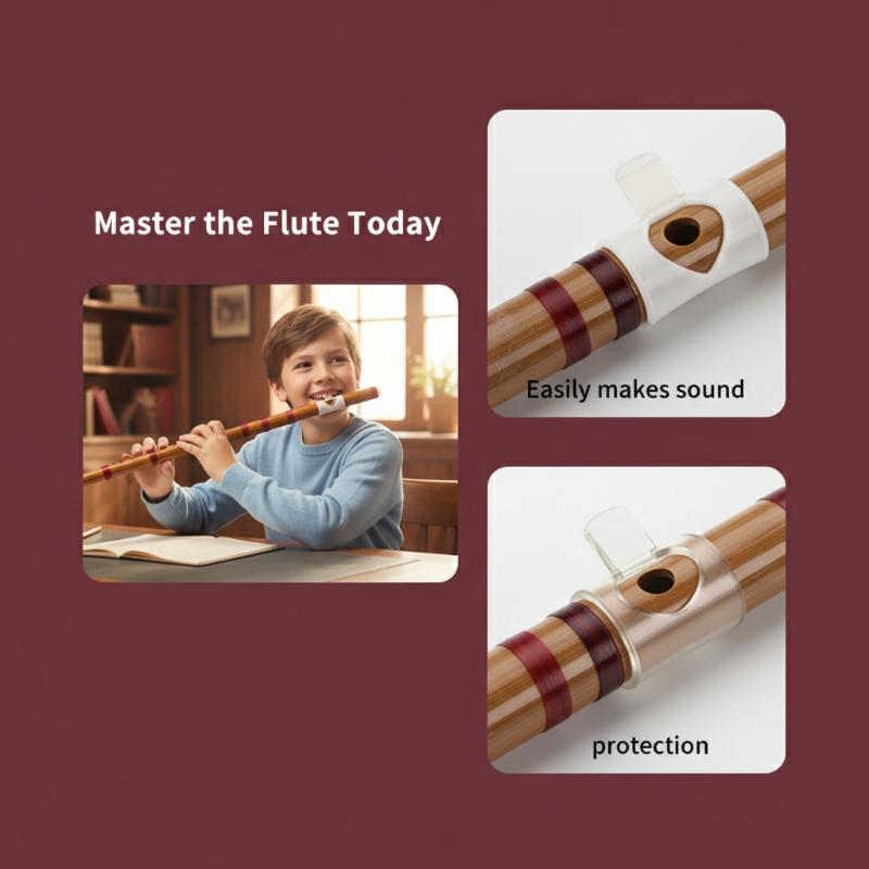 1 قطعة منفاخ فلوت من الخيزران  - مراجعة Musical Instrument You Blow Into وسعره