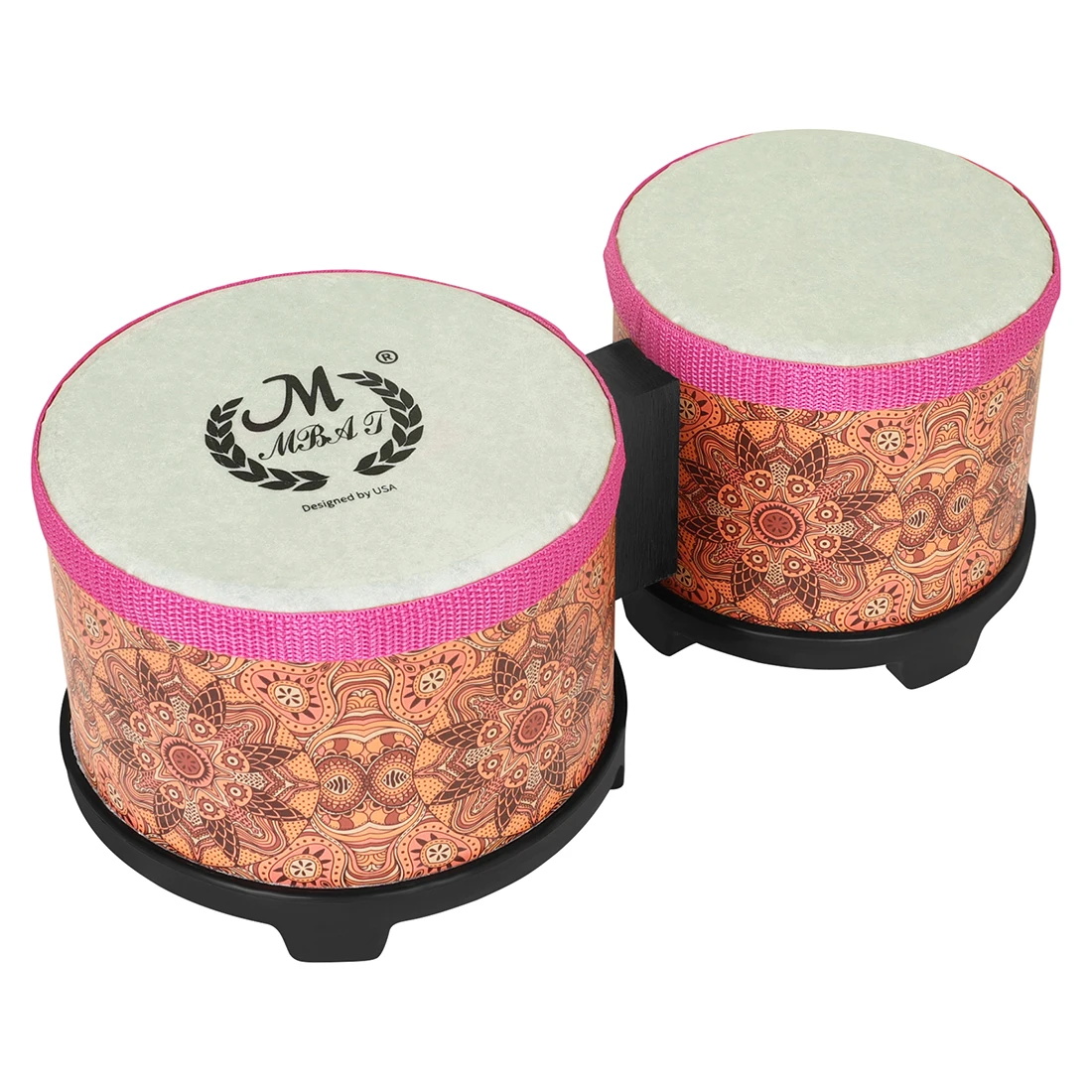 طبل بونجو M MBAT مقاس 5 بوصات  - مراجعة Bongo Drum Set وسعره