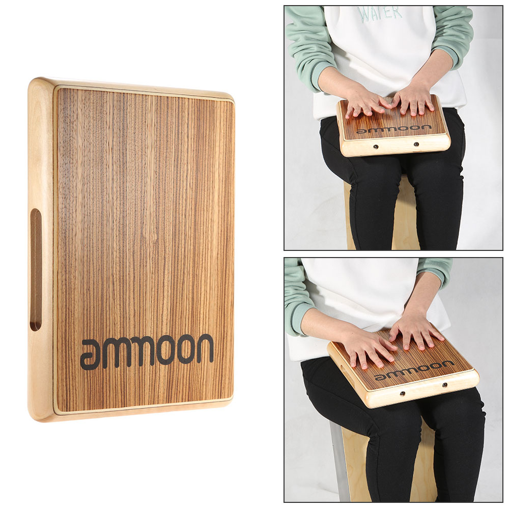 أداة قرع مدمجة للسفر كاجون طبل - مراجعة Cajon Musical Instrument وسعره