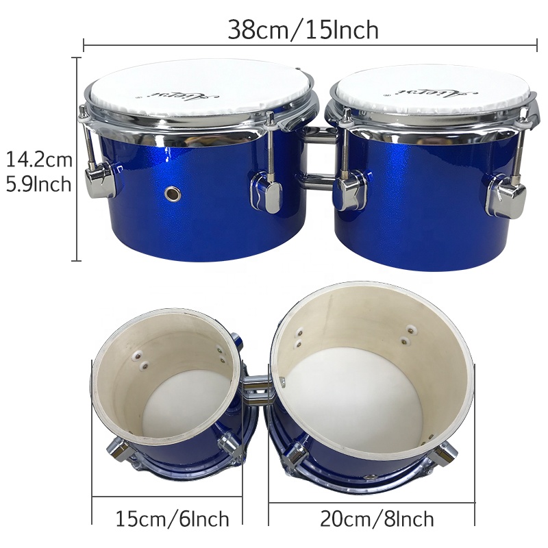 طقم طبول بونجو من خشب القيقب م - مراجعة Bongo Drum Set وسعره