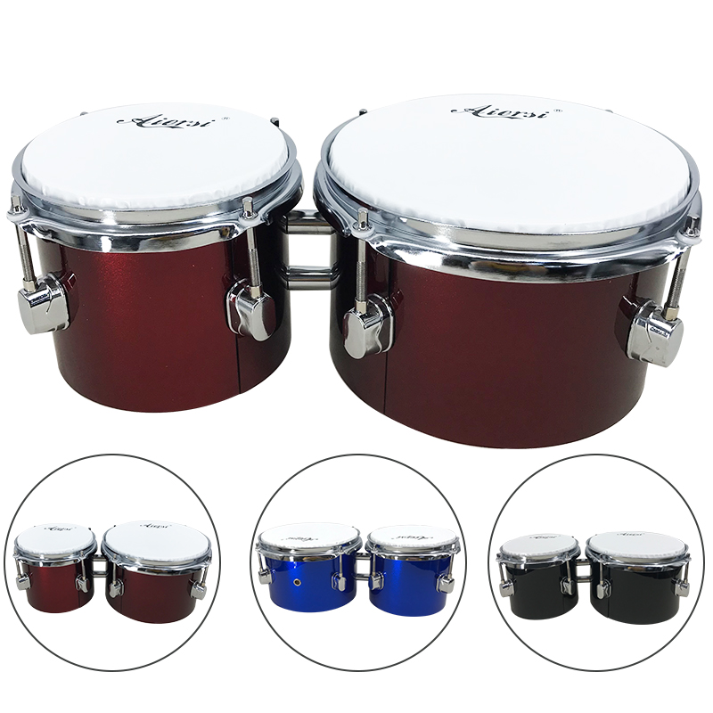 طقم طبول بونجو من خشب القيقب م - مراجعة Bongo Drum Set وسعره