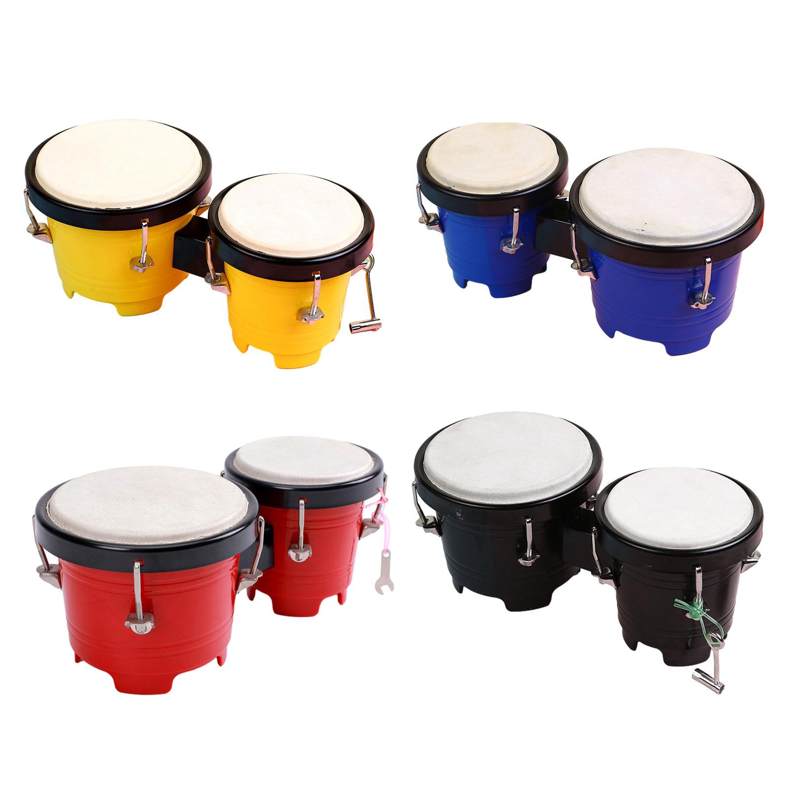طقم طبول بونجو إيقاعية 4 و5 بو - مراجعة Bongo Drum Set وسعره