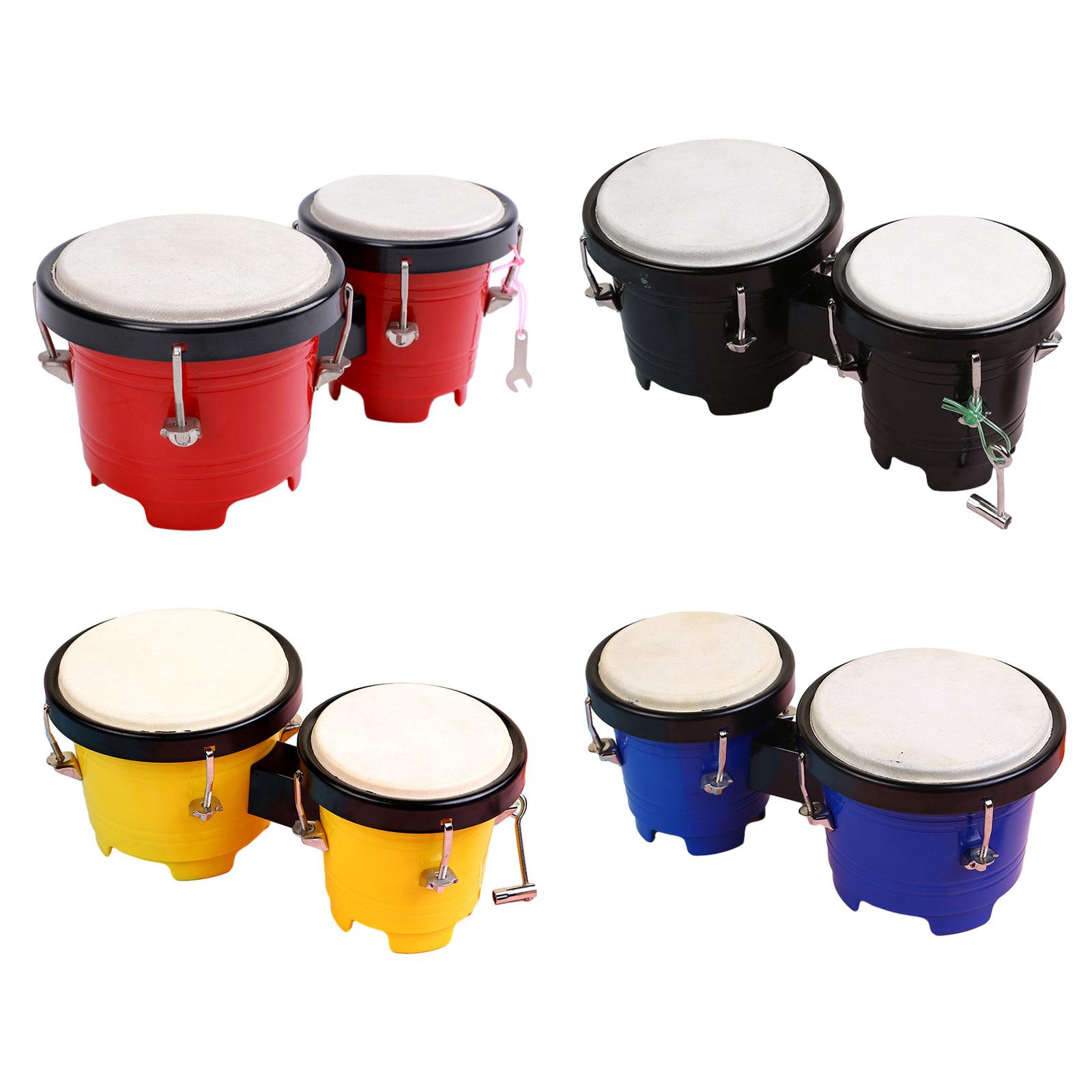 طقم طبول بونجو إيقاعية 4 و5 بو - مراجعة Bongo Drum Set وسعره